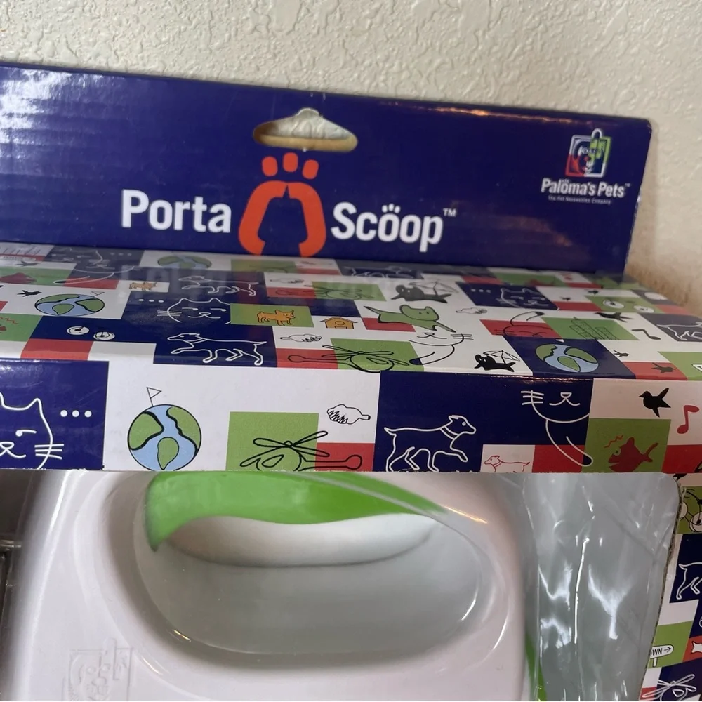 Porta Scoop pet‎ dog baggies carrier leash disposal biodegradable bags